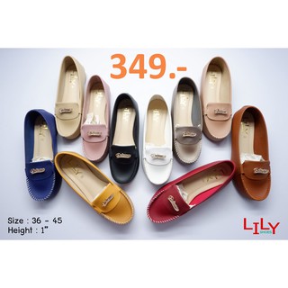 Size 36-40 รองเท้าคัทชู แบบ New Diamond Lily Shoes