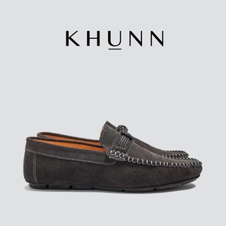 ราคาKHUNN (คุณณ์) รองเท้า รุ่น Sparrow สี Dark Grey