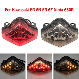 ไฟท้ายรถจักรยานยนต์ LED อุปกรณ์เสริม สําหรับ Kawasaki Ninja 650R 650 R ER-6N ER-6F ER6F ER6N 2012 2013 2014 2015 2016