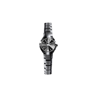 [ฟรีกล่อง] OPK นาฬิกาข้อมือแฟชั่น กันน้ำ หน้าปัดเล็ก 25 มม.สีดำ เงิน สายสแตนเลส สำหรับผู้หญิง
