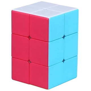 Mo Fang Ge 2X2X3 Cube Puzzle 2 ชั้น 2X2X3 ลูกบาศก์ปริศนาของเล่นสําหรับผู้เริ่มต้น (สติ๊กเกอร์)