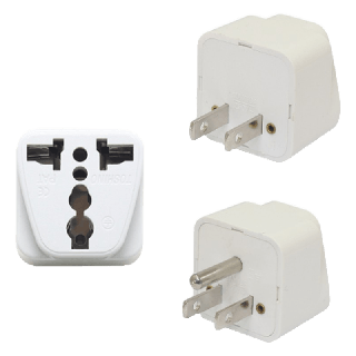 ปลั๊กไฟ ใช้ได้ ทั่วโลก เดินทาง ต่างประเทศ โตชิโน่ TOSHINO ตัวแปลง ขาปลั๊ก Universal travel Adapter plug หัวแปลงปลั๊ก จีน