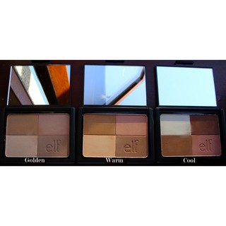 e.l.f Studio Bronzer ไฮไลต์ บรอนเซอร์ 4 สี  เลือกสีด้านใน