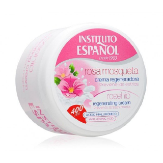 *ปลอมคืนเงิน lnstituto Espanol Rosehip Regenerating Face and Body Cream 400ml.ครีมบำรุงผิวช่วยป้องกันและลดริ้วรอย