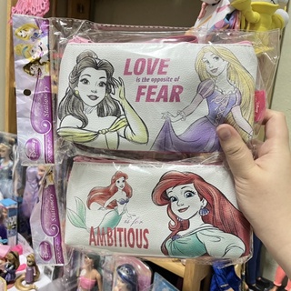 (พร้อมส่ง) กระเป๋าดินสอ กล่องดินสอ กระเป๋าหนัง กระเป๋า เจ้าหญิงดิสนีย์ Disney princess ดิสนีย์ เเอเรียล เจ้าหญิงเเอเรียล