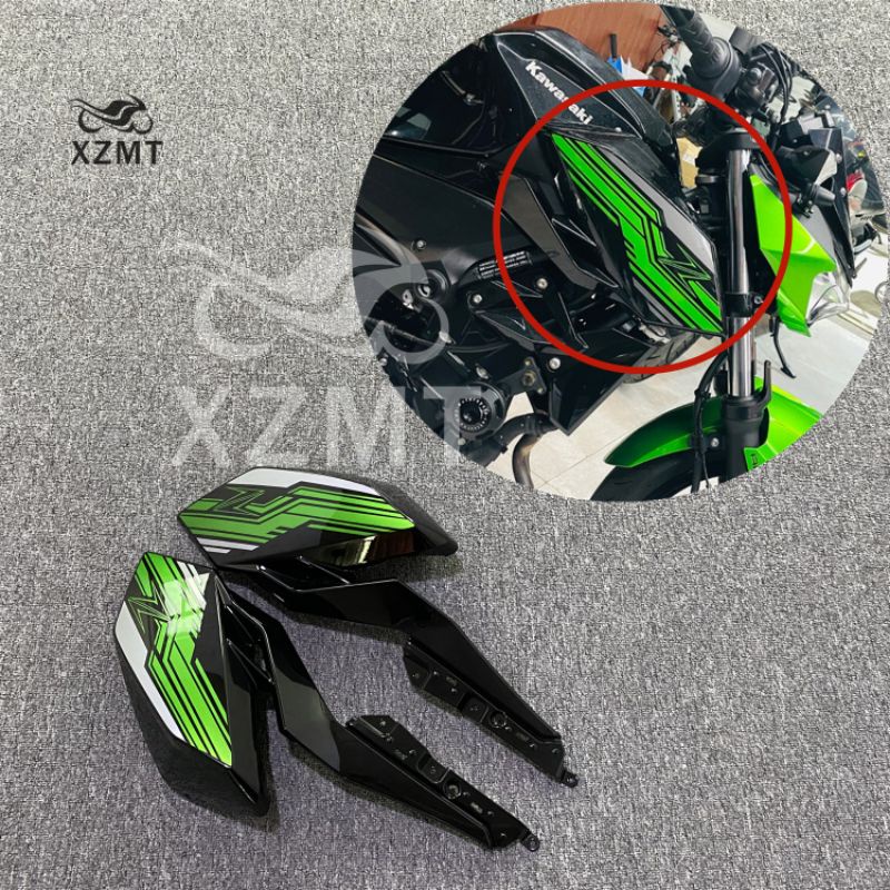 แฟริ่งข้าง z400ปี2018-2021 z250ตัวใหม่แฟริ่งหน้าครอบหน้าครอบท้าย z400ครอบเรือนไมล์แฟริ่งข้างซ้ายข้าง