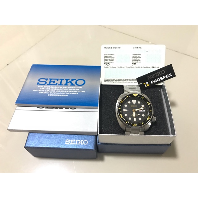 Seiko Prospex Turtle Automatic Diver's 200M