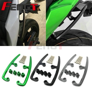 อุปกรณ์เสริมที่มือจับกันตก ด้านหลัง CNC สําหรับรถจักรยานยนต์ KAWASAKI Z650 Ninja 650 2017-2020