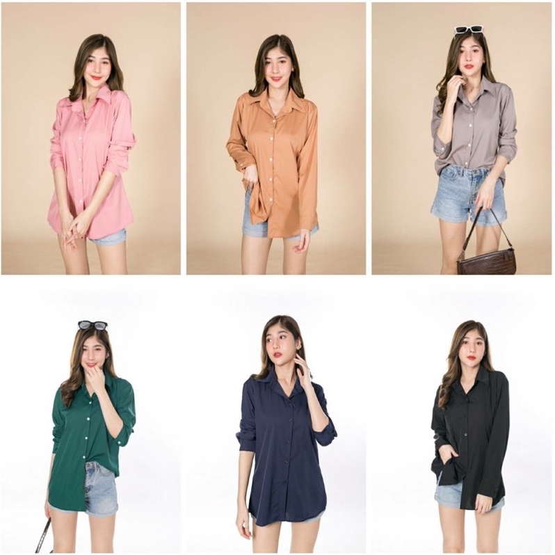 เสื้อเชิ้ต คอปก แขนยาว รอบอก36-42นี้วยาว 27นี้ว รุ่นยอดฮิต ทรงคลาสสิค ผ้าไหมอิตาลีอย่างดี ผ้าไม่หนามาก ผ้าใส่สบาย