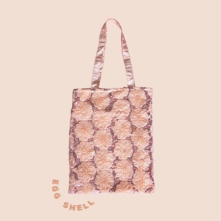 กระเป๋าผ้า รุ่น Glimmer สี EGG SHELL