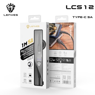 Lenyes สายชาร์จ USB แบบ Type - C รุ่น LC512