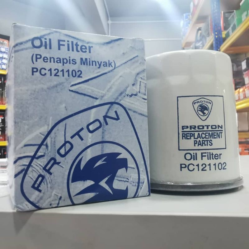 กรองน้ํามันเครื่อง PROTON - GEN2 / BLM / FLX / WAJA / WIRA / PERSONA / EXORA / PREVE / SUPRIMA S (พีซี121102)
