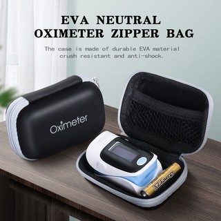 COD EVA Neutral กระเป๋าOximeter กระเป๋าใส่เครื่องวัดออกซิเจนในเลือด กระเป๋าวัดออกซิเจนปลายนิ้ว oximeter กระเป๋าจัดเก็บมีซิปแบ