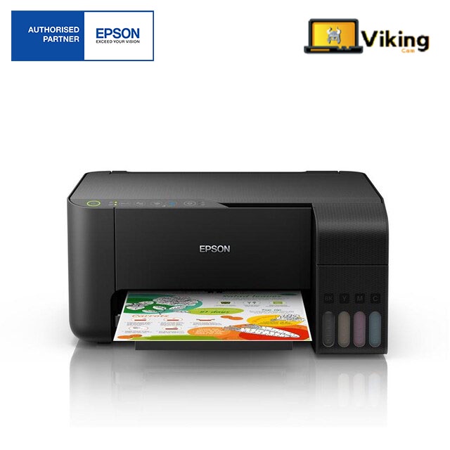 Printer Epson EcoTank L3150 Wi-Fi AIO Ink Tank พร้อมหมึกแท้