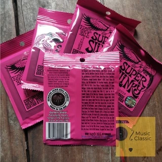 สายกีตาร์ไฟฟ้า ERNIE BALL® เบอร์ 9 แถมฟรี! ปิ๊กดีดกีต้าร์ "1 ชุดครบ 6 เส้น"