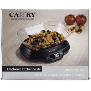 เครื่องชั่งน้ำหนักอาหารอย่างดี Camry Elctronic kitchen scale 5000g/11lb