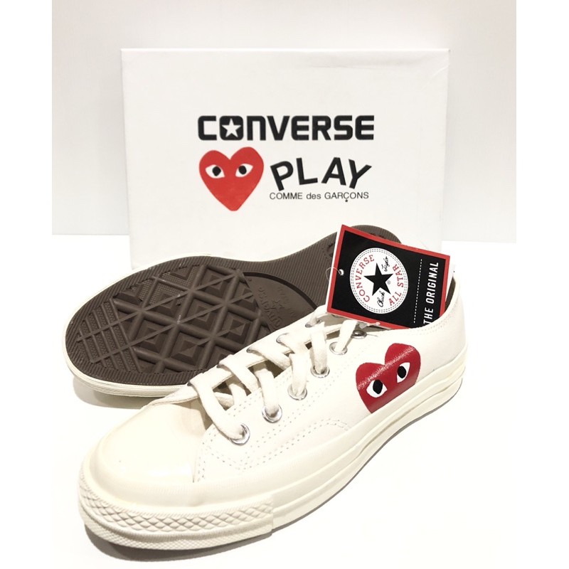 COMME DES GARÇONS PLAY X CONVERSE All Star low-top sneakers