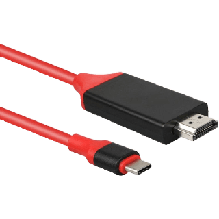 สายแปลง Type C to HDTV สายแปลงสัญญาณ Type C USB-C to 4K HDMI HDTV Adapter Cable For Samsung Macbook / COCO-PHONE