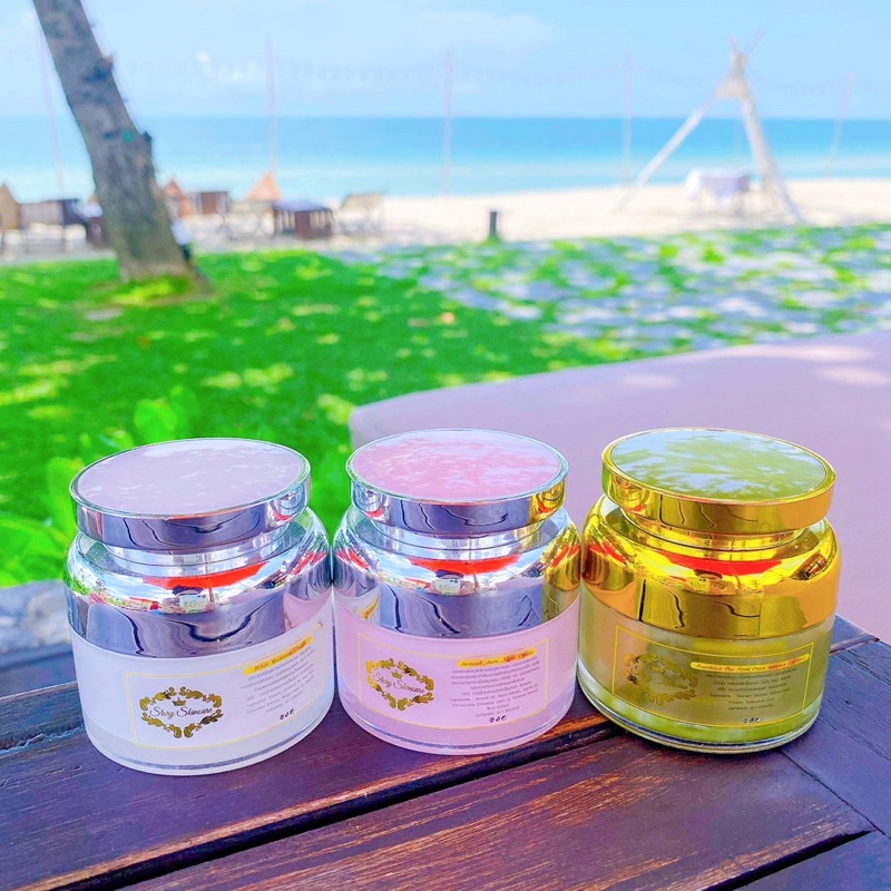 50 กรัม แยกชิ้น แบบเซ็ต!! ครีมสเต็มเซลล์ออร่า ของแท้ % อลิสต้าร์ Aristar
