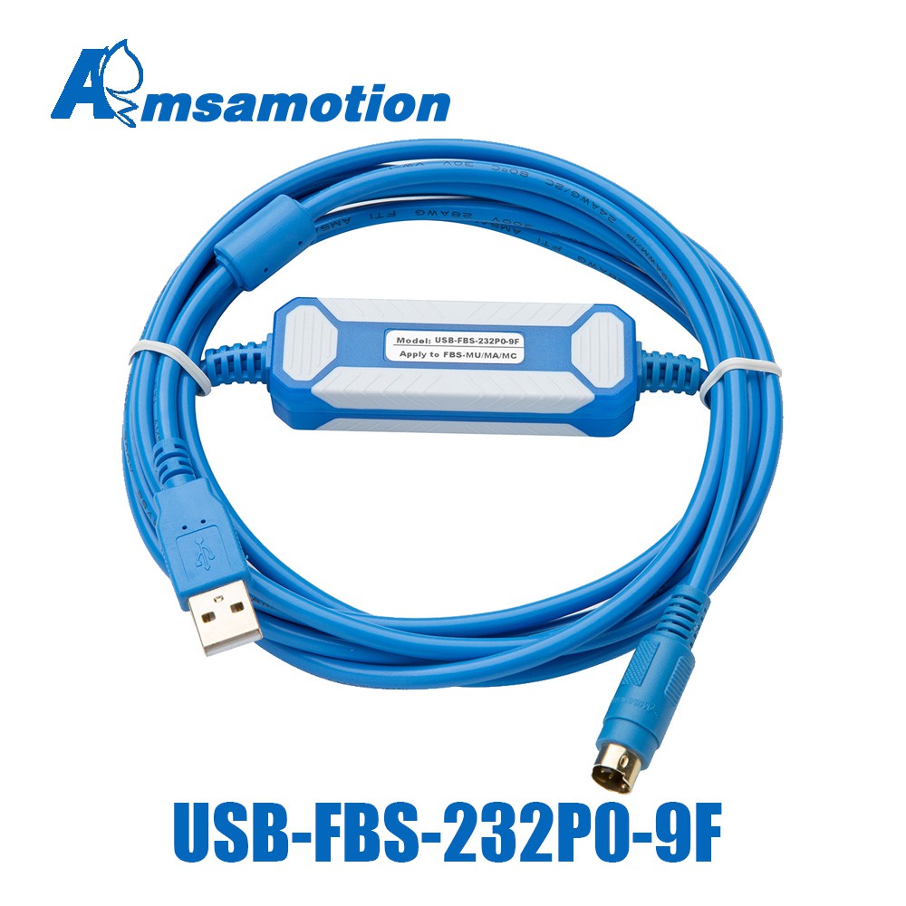 USB-FBS-232P0-9F เหมาะสําหรับ Fatek FBS FB1Z B1 Series สายการเขียนโปรแกรม PLC รุ่น USB ถึง RS232 อะแ