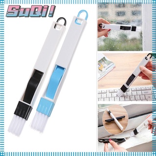 SUQI  2 In 1 Keyboard Brush Window Groove Cleaning Brush