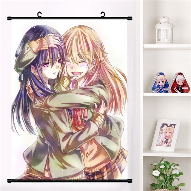 โปสเตอร์ติดผนัง ลายการ์ตูนอนิเมะ Citrus Aihara Yuzu Mizusawa Matsuri สําหรับตกแต่งบ้าน เก็บสะสม ราคา ถูกที่สุด ดีลบีเคเค