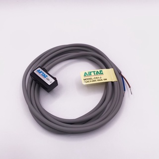 CS1-J Airtac เซนเซอร์ตรวจจับลูกสูบกระบอกลม Reed Switch Sensor 2สาย DC/AC 5-200V /100mA มีของพร้อมส่ง 280 บาท