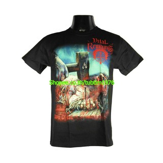 เสื้อวง Vital Remains เสื้อวงดนตรีร็อค เดธเมทัล เสื้อวินเทจ วิทอล รีเมนส์ VRN1664