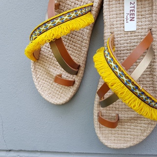 [2TEENทูทีน] Handmade Sandals รองเท้าแตะแฮนด์เมด