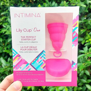 ถ้วยอนามัย Lily Cup™ One (Intimina™) ถ้วยรองรับประจำเดือน พร้อมกล่องเก็บ Menstrual Cup