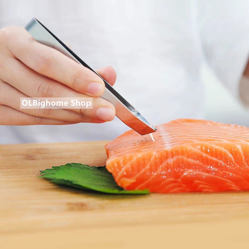 ส่งทุกวัน จ-ส   แหนบถอนก้างปลา ถอนก้างปลา ก้างปลา แหนบ คีบหนีบถอนก้างปลา แหนบถอนขนหมู แหนบสแตนเลสแบบหนา   #K130 olbig.