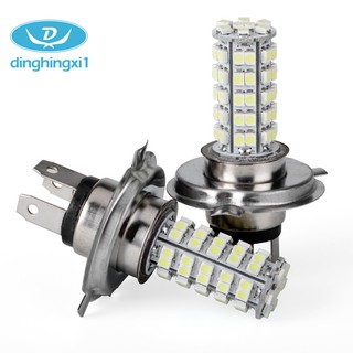 ไฟหน้ารถยนต์ H 4 68 SMD LED 6000 K 2 ชิ้น