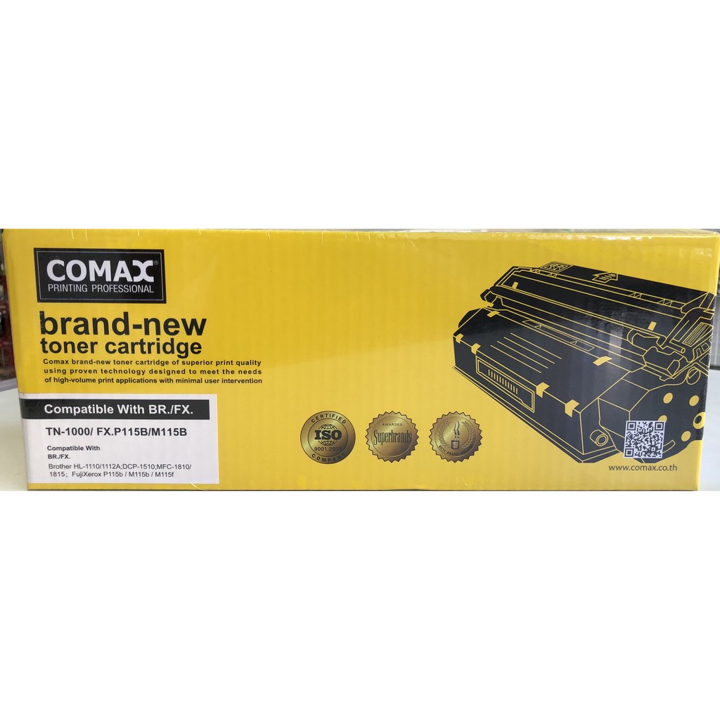 TONER BROTHER COMAX TN-1000/FX.P115B/M115B