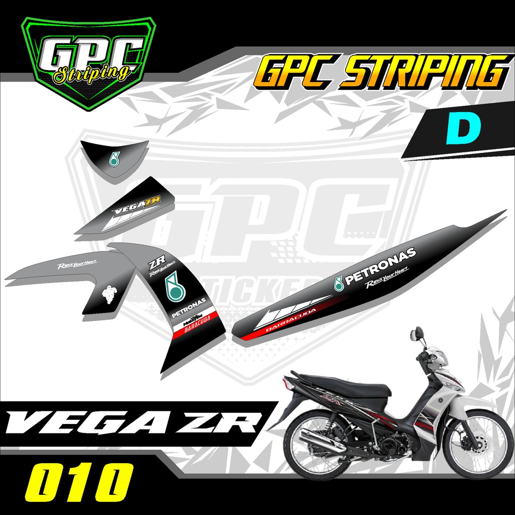 à¸ªà¸• à¸à¹€à¸à¸­à¸£ à¸•à¸à¹à¸• à¸‡à¹€à¸¥ à¸š Striping Lis Variation Vega Zr Petronas Motif 010 à¸£à¸²à¸„à¸²à¸— à¸