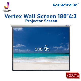 Projector Screen Vertex Wall Screen 180” 4:3/(144"x108")/4:3/Matt White/จอแขวนมือดึงเวอร์เทคซ์ 180" (144นิ้วx108นิ้ว) 4: