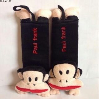 อุปกรณ์ แต่งรถ คาดซีทเบลท์ (SeatBelt) พอลแฟรงค์ (Paul Frank) ในรถ 1 setมี 2 อัน (ไว้หุ้มสายกระเป๋าเป้เด็ก ก็ได้ค่ะ )