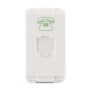 เต้ารับโทรศัพท์ HACO W8201TU TELEPHONE SOCKETS W8201TU HACO