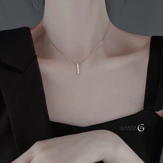 GLAMOR✨แทนคำมั่น ONE WORD สร้อยคอตัวอักษร สร้อยคอเงินแท้ สร้อยคอผู้หญิง สไตล์ใหม่ ขายดี