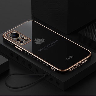 เคสโทรศัพท์มือถือแบบนิ่ม ลายใบเมเปิ้ล สําหรับ อินฟินิกซ์ Note 11s 11 Pro Note11s Note11Pro X697 X698