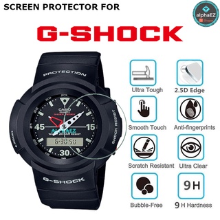 Casio G-Shock AW-500E-1E 9H ฟิล์มกระจกนิรภัยกันรอยหน้าจอนาฬิกา AW500