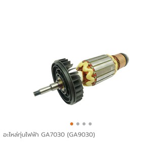 Makita Armature part no. 517828-4 อะไหล่ทุ่น เจียร์ 7นิ้ว/9นิ้ว ยี่ห้อ makita รุ่น GA7030/GA9030 (517828-4) แท้