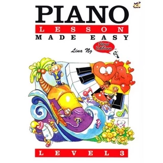 หนังสือเรียนเปียโน Piano Lessons Made Easy Level 1-3