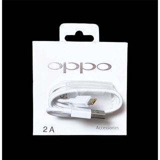 สายชาร์จ oppo ของแท้ 100%% ความยาวสาย 1 เมตร Micro usb  สายชาร์จ OPPO 5V2A ของแท้ สินค้าพร้อมส่ง ก