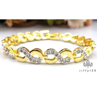 jewelryshop365K122 สร้อยข้อมืออินฟินิตี้ สร้อยข้อมือไมครอน