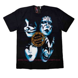 เสื้อยืดวง KISS - ลายหน้าเต็ม