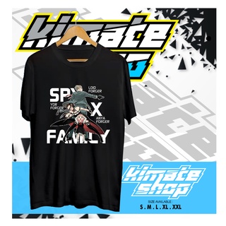 เสื้อยืด พิมพ์ลายอนิเมะ FORGER FAMILY SPY X FAMILY SHOP สไตล์ญี่ปุ่น สําหรับผู้หญิง