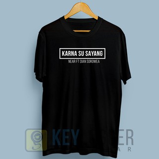 เสื้อยืด พิมพ์ลาย Lyric Words Song Karna Su Sayang 34