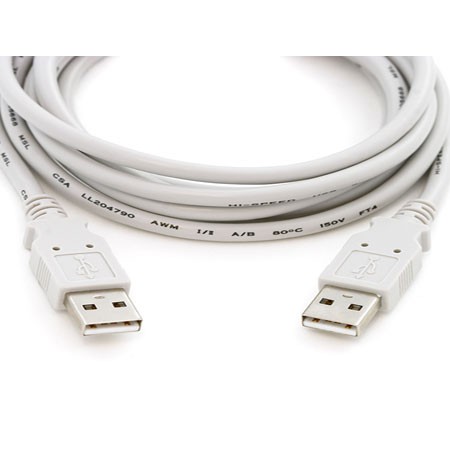 USB Cable A to A - 6 Foot