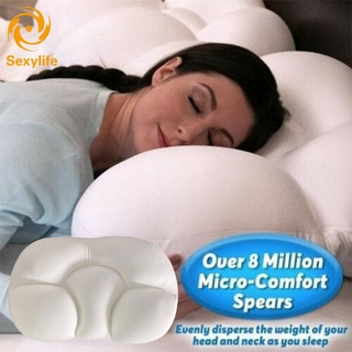 SL❤ All-round Sleep Pillow All-round Clouds Pillow Nursing Pillow Sleeping Memory Foam Egg Shaped Pillows