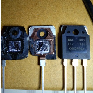 KNH7650A 25A 500V Mosfet Fet N-Channel ใช้ซ่อม SMPS เครื่องเชื่อม  ยี่ห้อ KIA